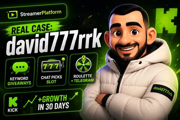 From 300 to 722 Kick Followers in One Month: The david777rrk Case Study